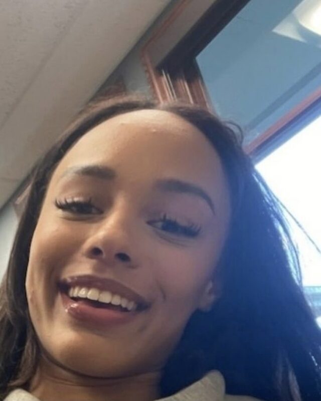 Jenzele Couassi, smiling